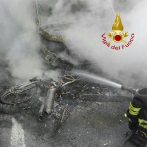 Incidente stradale a Camporeggiano, due motociclisti feriti