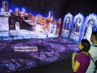 Perugia Folgora la storia della città in video alla Rocca Paolina  