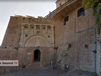 Perugia Folgora alla Rocca Paolina inaugurazione video installazione artistica