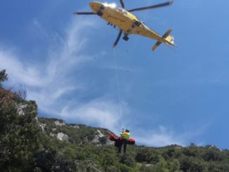 Pale di Foligno, soccorso alpino e 118 recuperano escursionista colto da malore