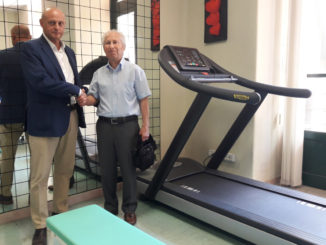 L'associazione Cuor di Leone ha donato un tapis roulant al CRES