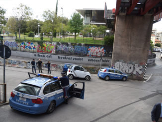 Manovra a tenaglia, inseguimento e denunce, Polizia in azione Fontivegge