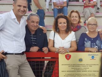 Lions Club contribuisce a realizzazione progetto diversamente abili Stadio Curi