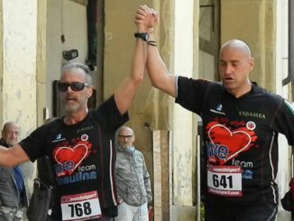 La staffetta del cuore in bici e maratona fa tappa a Perugia
