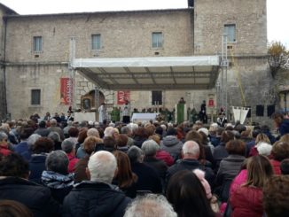 Anniversario sisma 2016, la Presidente Marini a Norcia e Cascia