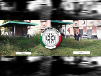 CasaPound Italia Terni bonifica Largo Manni erba e incuria di ogni tipo
