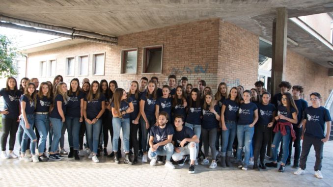 I componenti dell'associazione Ali della mariposa, il giorno delle stelle