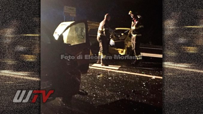 Incidente stradale sulla E45 all'altezza di Collestrada, tre feriti, due gravi