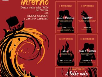 Nell’Alta Valle del Tevere arriva “inferno" della Divina Commedia
