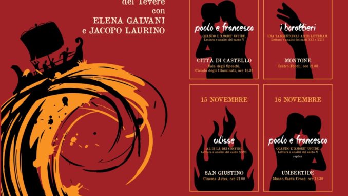 Nell’Alta Valle del Tevere arriva “inferno" della Divina Commedia