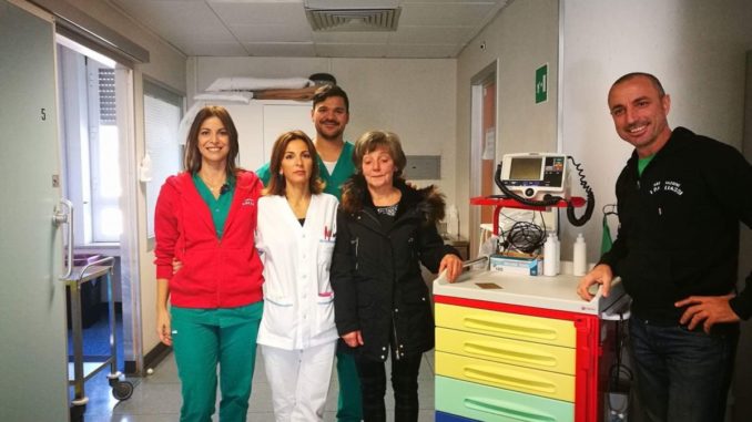 Due carrelli per le emergenze alla TIPOC dell’Ospedale di Terni