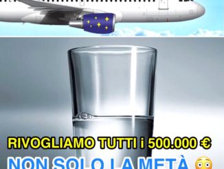Blu Jet Fly Volare Sase, Ricci, basta promesse ridiano tutti i 500.000 euro