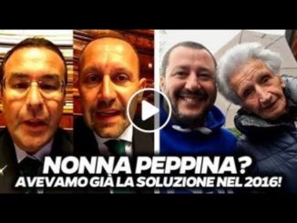 Stefano Candiani, Lega, sfratto Nonna Peppina, ristabilisce la chiarezza