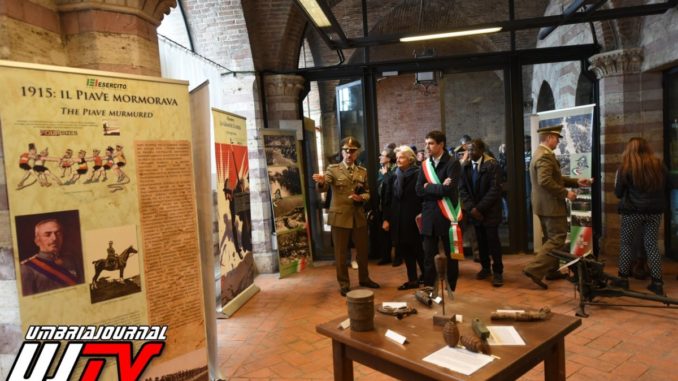 Inaugurata a Perugia la mostra intitolata La Grande Guerra