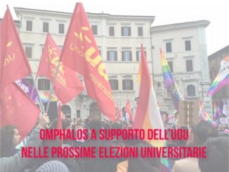 Elezioni Universitarie, Omphalos LGBTI sostiene candidati Sinistra Universitaria UDU