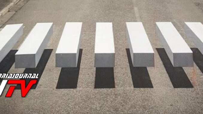 Strisce pedonali in 3D, Carmine Camicia, servono per far rallentare auto