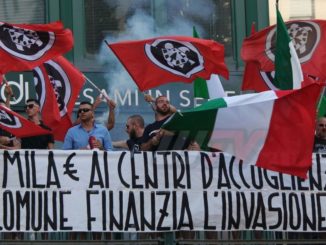 Corteo CasaPound a Ponte San Giovanni, contro anche Associazioni