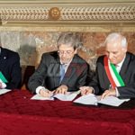 Presidente del Consiglio Gentiloni a Perugia ha firmato il protocollo riqualificazione periferie [FOTO E VIDEO]