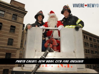 Babbo Natale salvato dai Vigili del fuoco, evento spettacolo a New York
