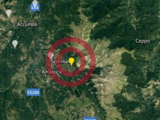 Forte scossa di terremoto ad Amatrice, 4,2, avvertita bene anche in Umbria