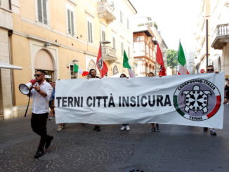 CasaPound Terni contro l’ennesima rapina commessa da clandestini