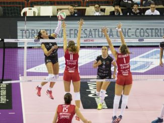 Emanuela Fiore in attacco