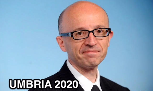 Claudio Ricci si candida alla Presidenza dell’Umbria nel 2020