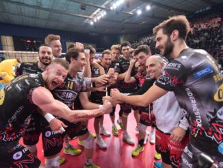 Perugia è un rullo! Battuta trento, domani con la Lube per la coppa!