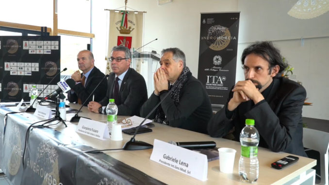 Da sinistra Giuseppe Chianella, Nicola Alemanno, Gianpiero Fusaro, Gabriele Lena