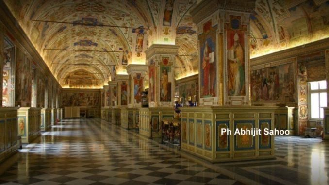 Equipe umbra ai musei Vaticani, l’esperienza di Archimede Arte