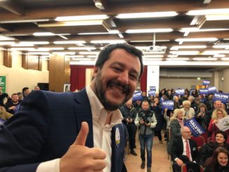 Il Ministro Matteo Salvini a Terni mercoledì 26 Aprile