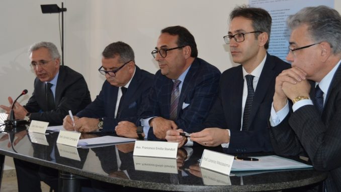 Da sinistra Nadotti, Paparelli, Campagna, Standoli, Mezzasoma