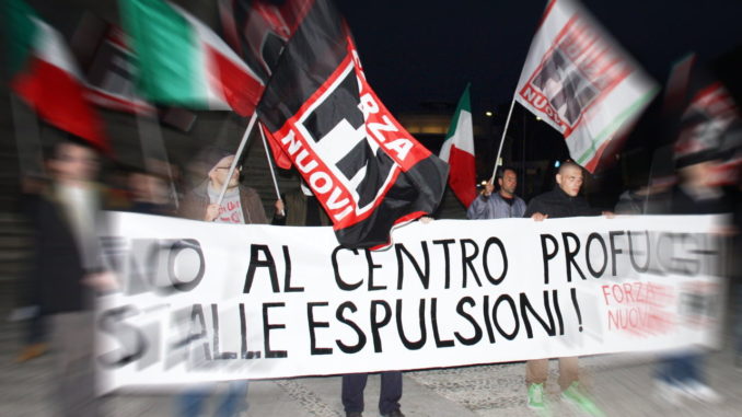 Nuovo centro profughi a Perugia, Forza Nuova: "Ora basta"