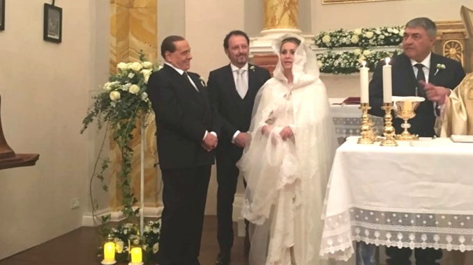 Matrimonio di Catia Polidori super blindato, c'era anche Silvio Berlusconi al Castello di Solfagnano