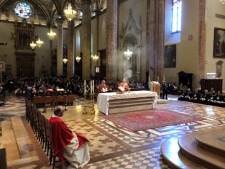 Celebrata la Domenica delle Palme nella cattedrale di San Lorenzo