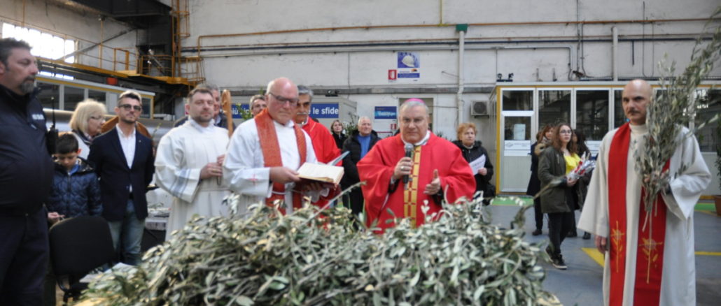 Messa all'Acciai Speciali, monsignor Piemontese, Ast seconda cattedrale di Terni