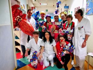 Ospedale di Terni, Pasqua in Pediatria con I Pagliacci