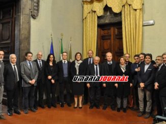 Anno accademico Marini riceve rettore Moriconi e Senato accademico