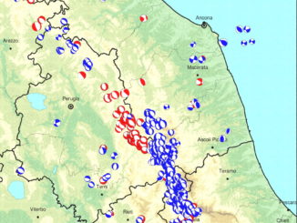 Terremoto a Muccia, è 4.6 la scossa delle 5, aggiornamento, i dati INGV