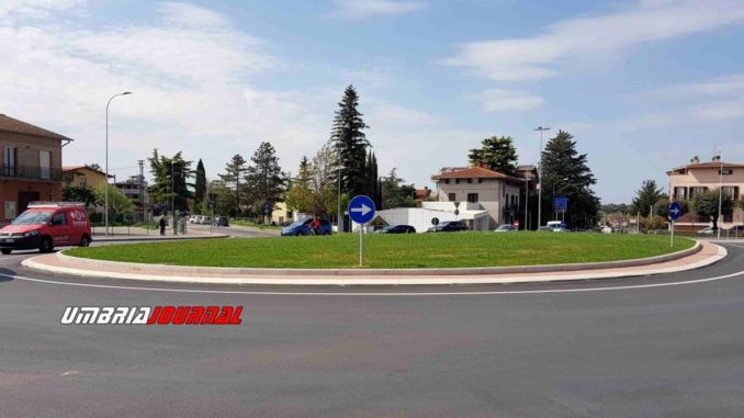 Viabilità e rotatoria Strozzacapponi migliora transito Pievaiola Perugia