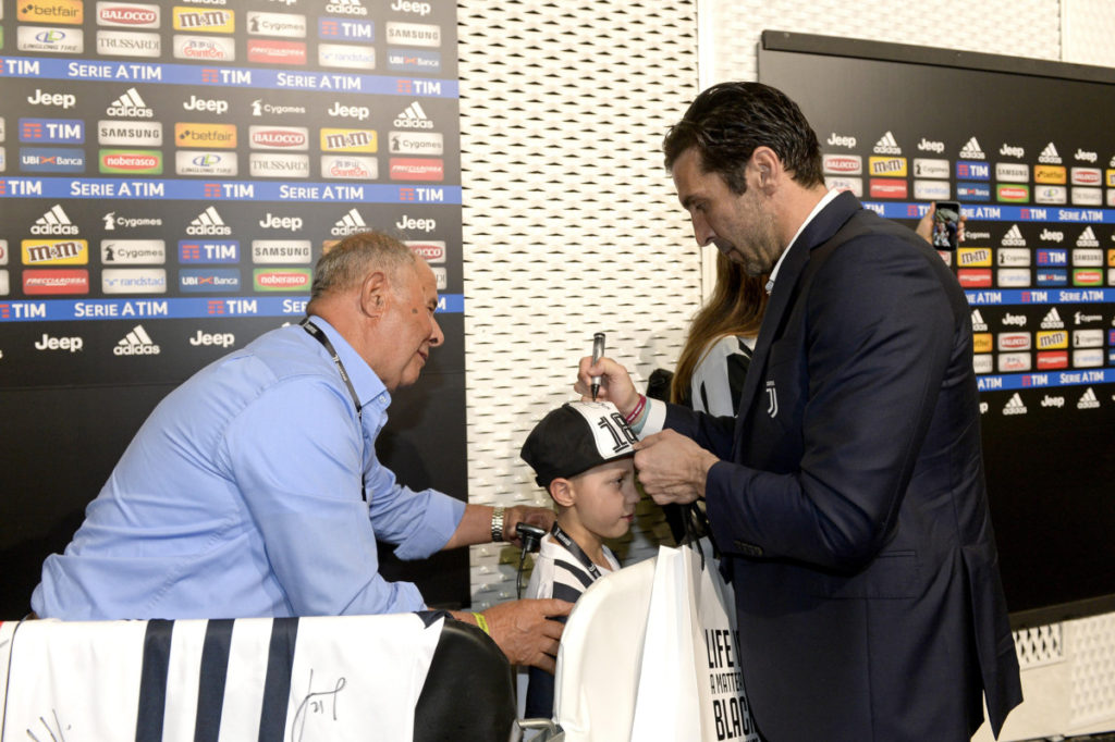 Gabriele il sogno di ogni tifoso Jack Sintini, grazie alla Vecchia Signora
