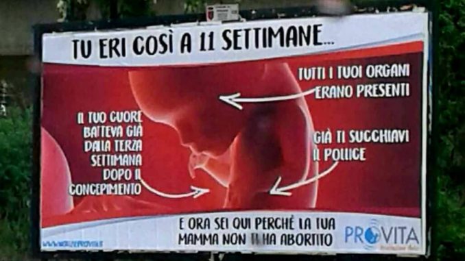 Cartelloni Perugia, non si dia spazio a fanatismo e fondamentalismo