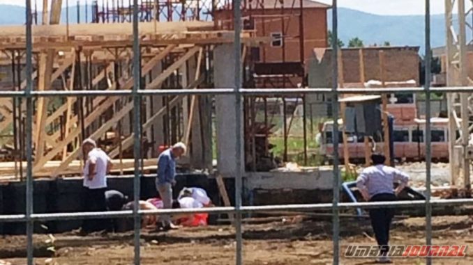 Incidente sul lavoro al cantiere di Bastia Umbra, operaio cade, trasportato in ospedale