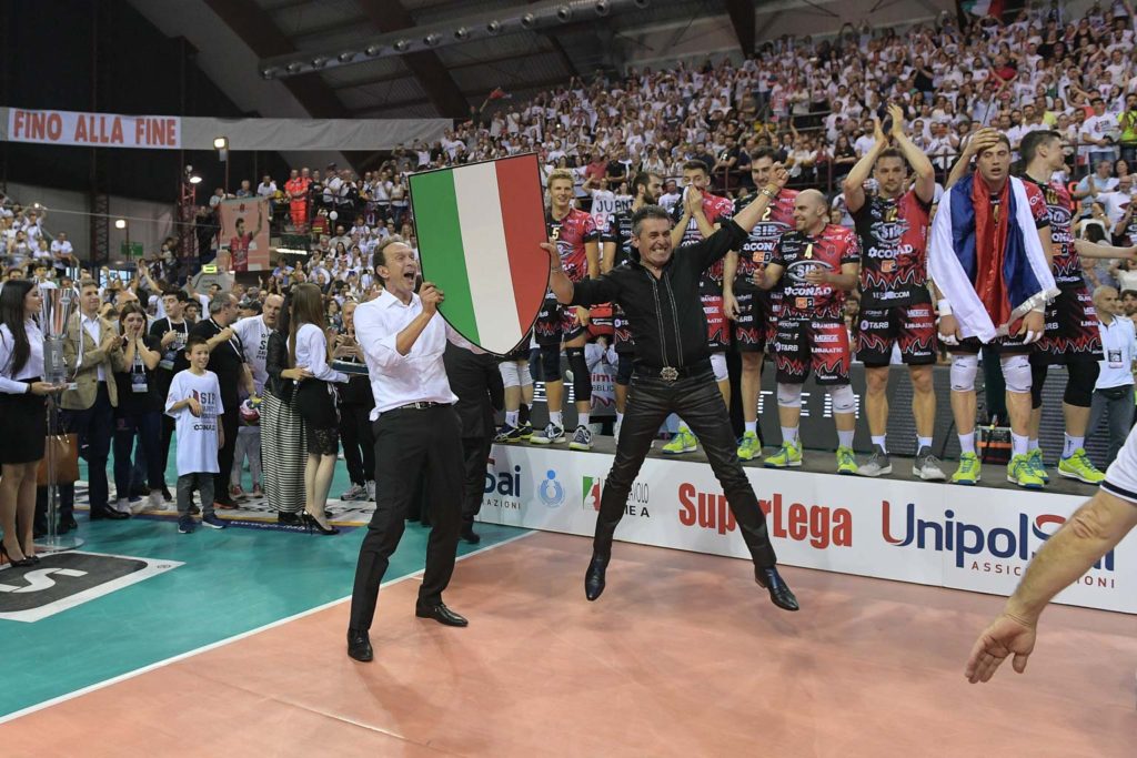 Sir Conad è campione d'Italia, primo scudetto non si scorda mai