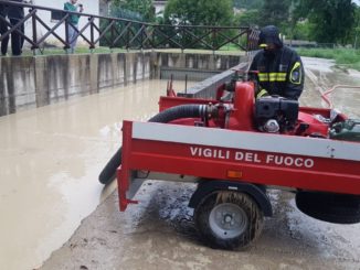 Maltempo a Perugia, causa piogge zona Mantignana allagata
