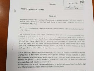 Maggioranza boccia l'atto riguardo la creazione di censimento dell'amianto