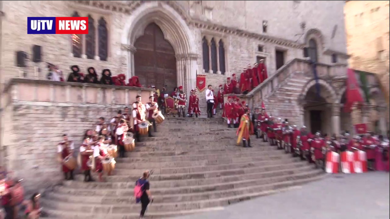 Perugia 1416, Braccio Fortebracci e la salita al Palazzo dei Priori