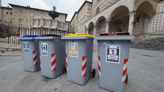 Raccolta differenziata a Perugia da record, organico purezza al 98 per cento