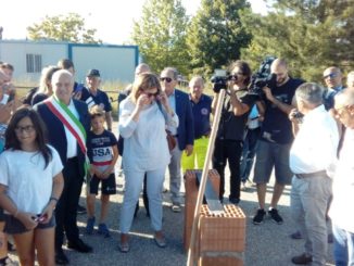 Ricostruzione post sisma primo cantiere per piano scuola a Bastardo 
