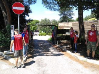 Assisi, CasaPound si sostituisce per un giorno a parcheggiatori abusivi